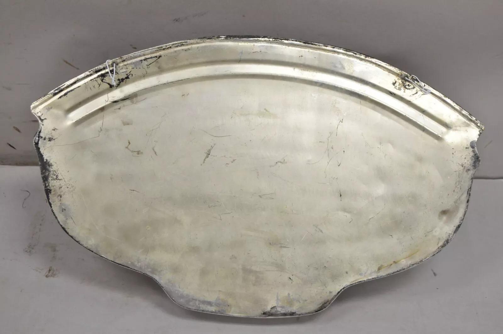 Jardinera inglesa antigua eduardiana bañada en plata con delfín montada en la pared en venta 2