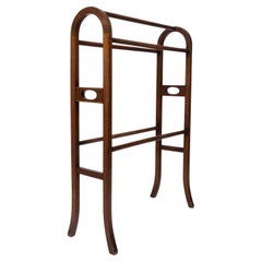 Antiker englischer edwardianischer Handtuchhalter C.1905