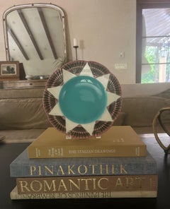 Antique English Fan Pattern Plate by Wedgwood