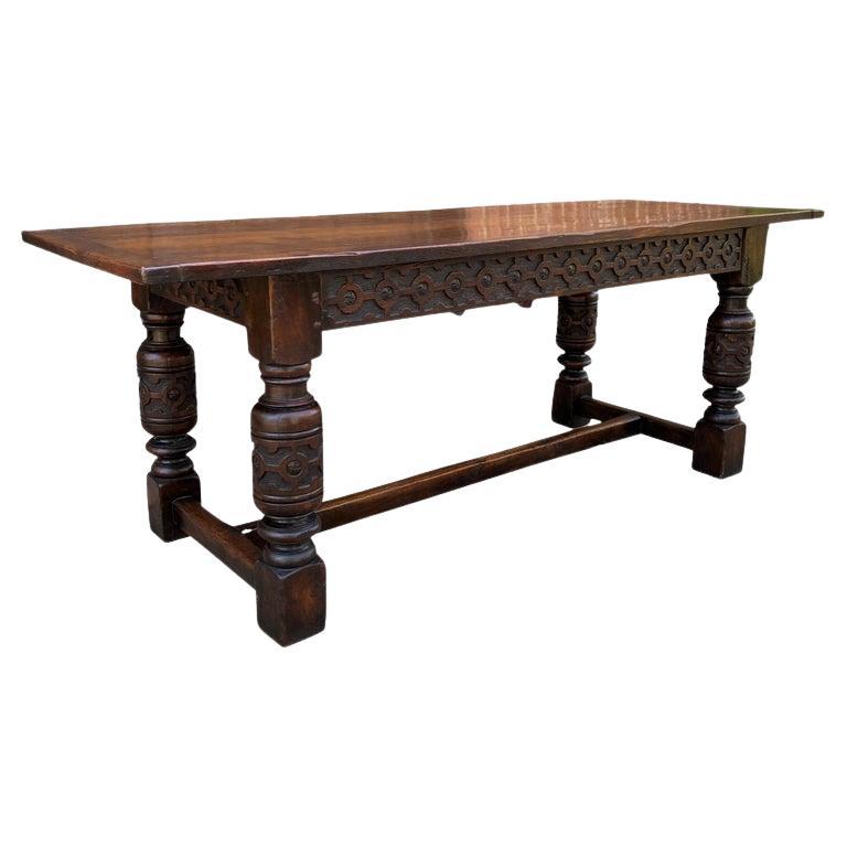 Antique Wicker Library Table at 1stDibs