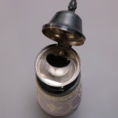 Antique English Lilac Classical Jasperware Syrup attr Wedgwood