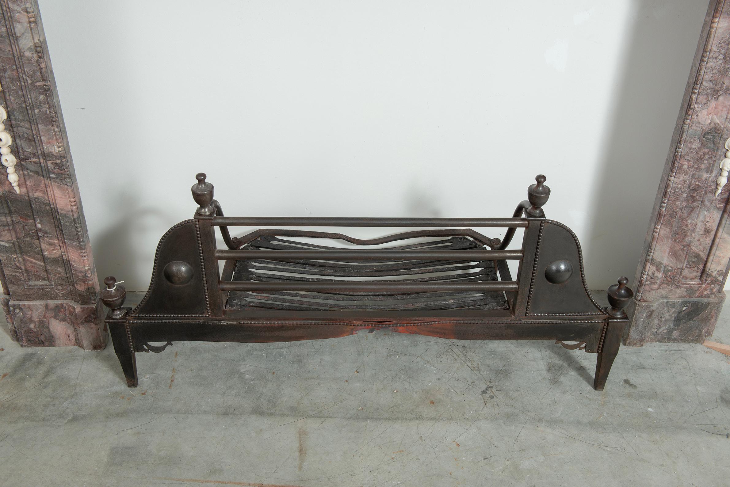 British Antique English Firegrate  For Sale