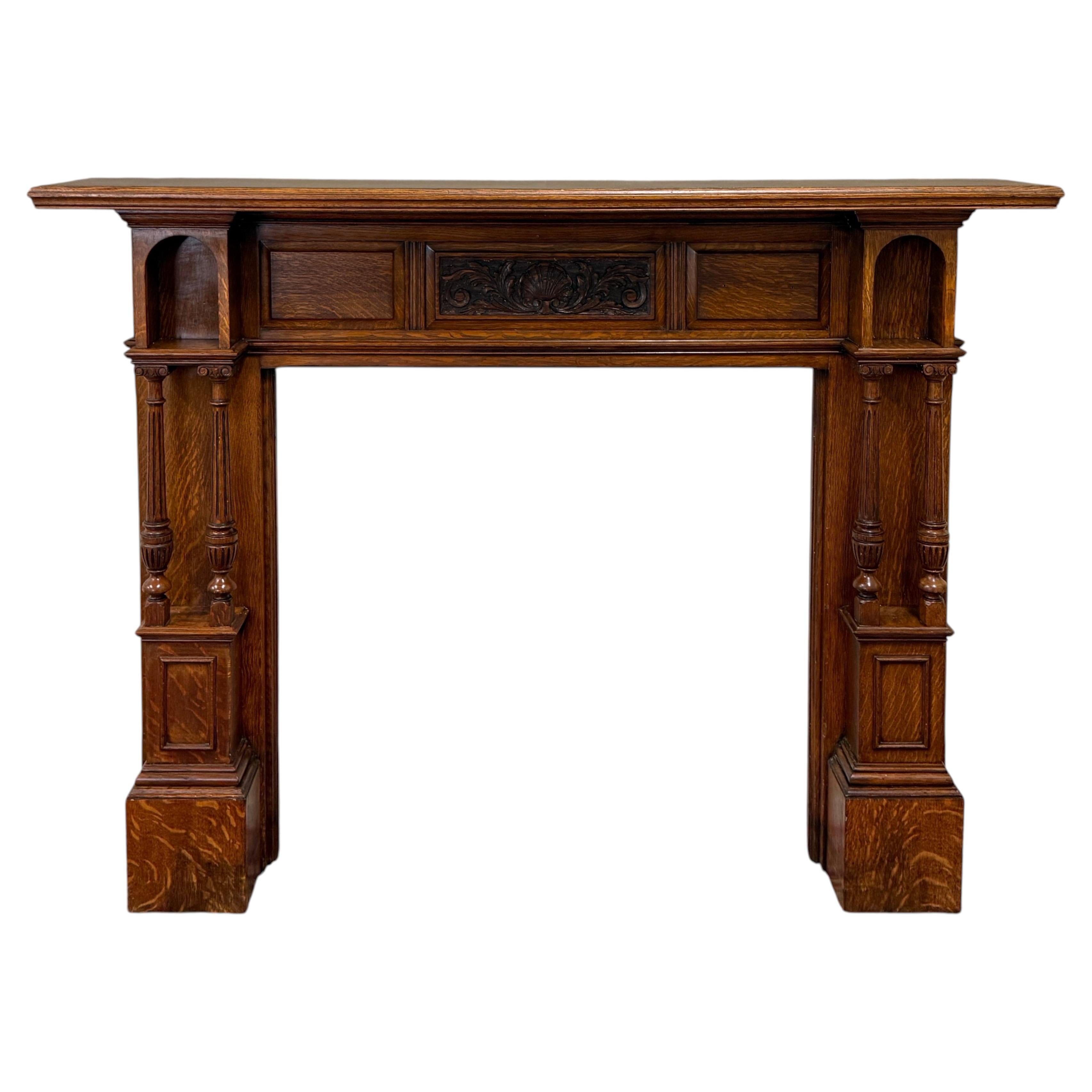 Why do fireplaces have mantels?