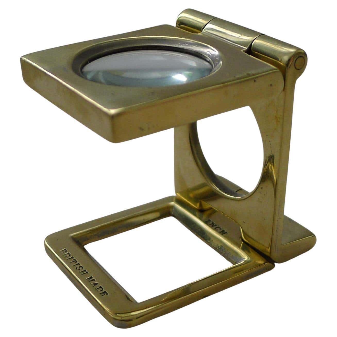 Antique English Folding Brass Linen Thread Counter c.1920 For Sale at ...