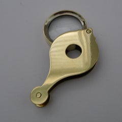 Antique English Folding Magnifying Glass c.1900
