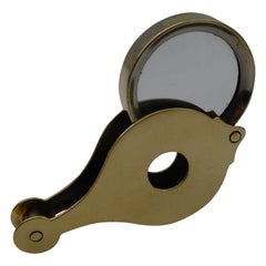 Antique English Folding Magnifying Glass c.1900