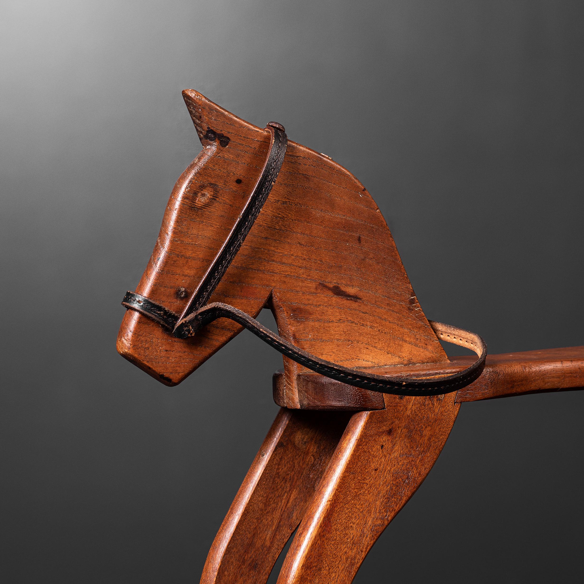 Antique English Folk Art Toy Horse 1