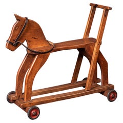 Antique English Folk Art Toy Horse
