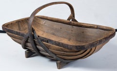 Antique English Garden Trug, circa 1910