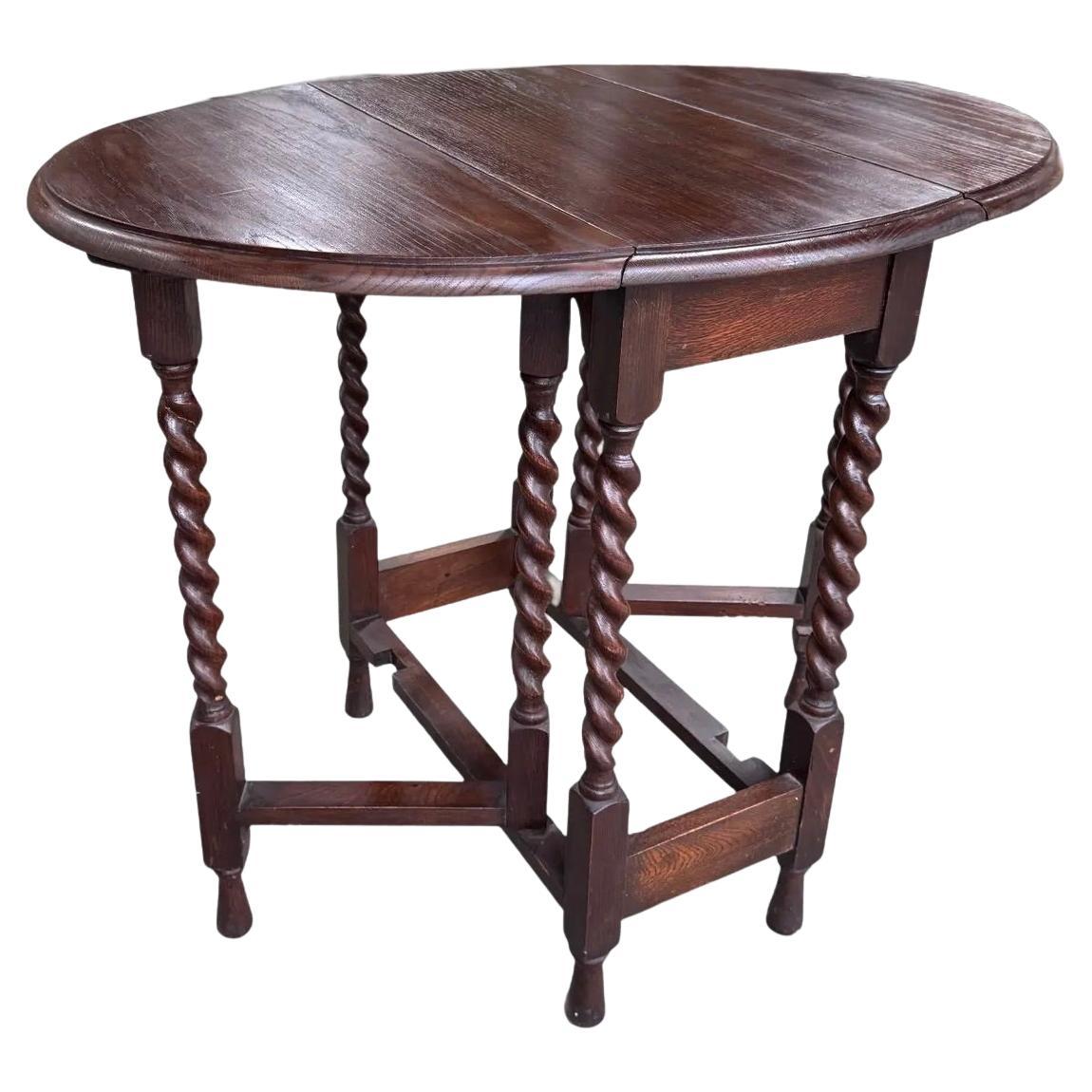 Antique English Gate Leg Table