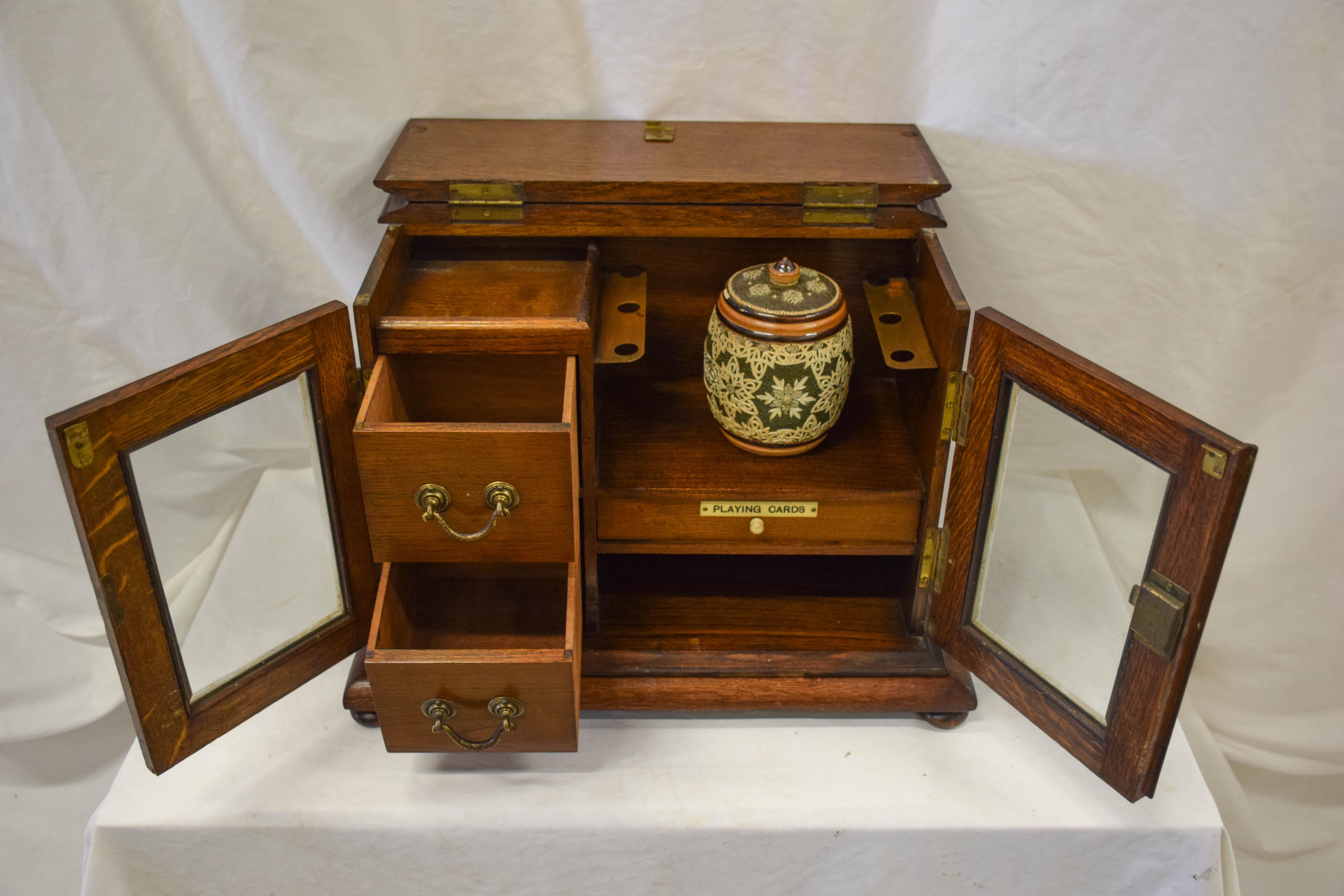 20th Century Antique English Gentleman's Box
