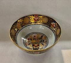 Antique English George III Hand Painted Imari Decor Bowl
