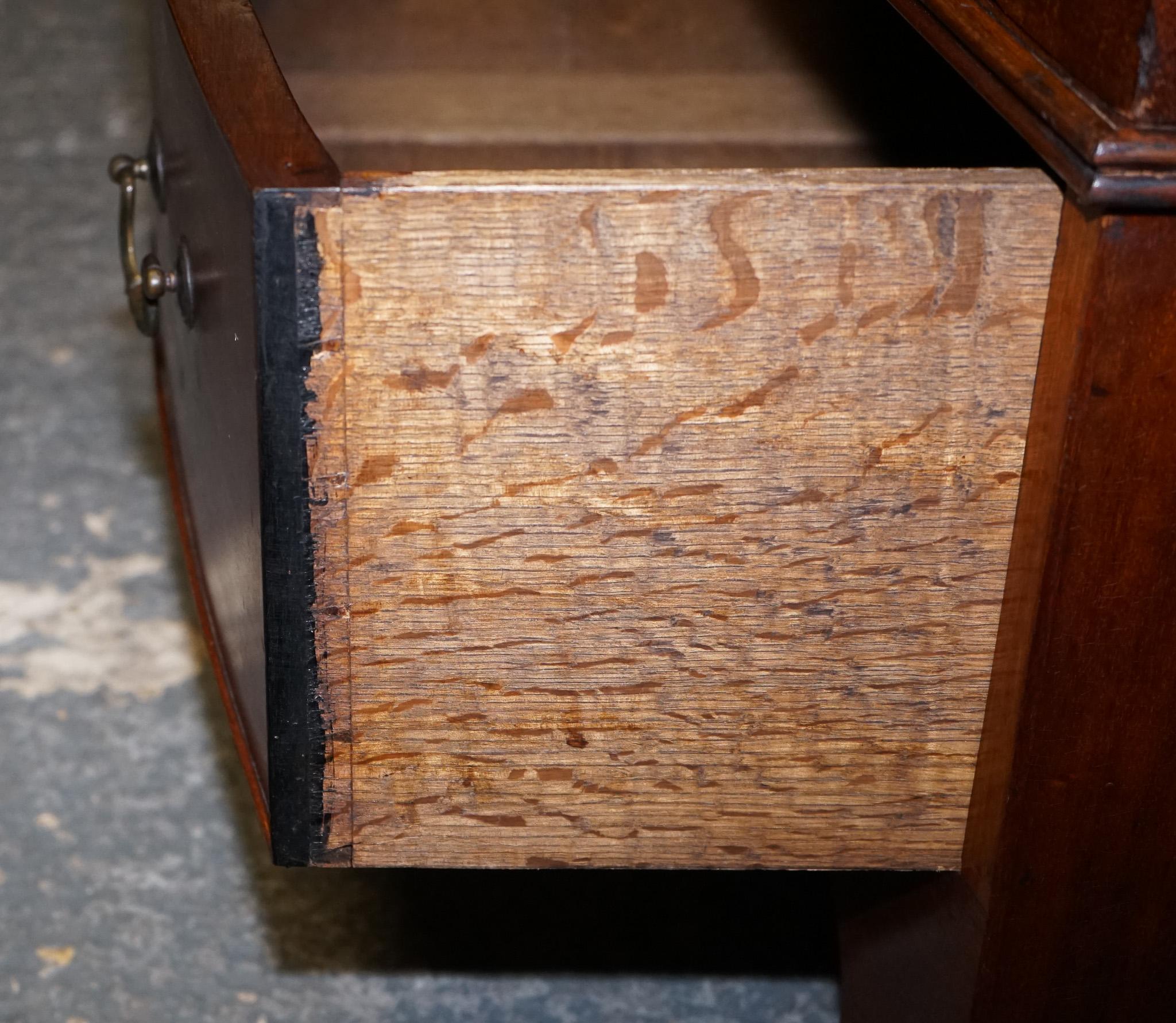 ANTIQUE ENGLISH GEORGE III LiNEN PRESS CONVERTED TO WARDROBE im Angebot 5