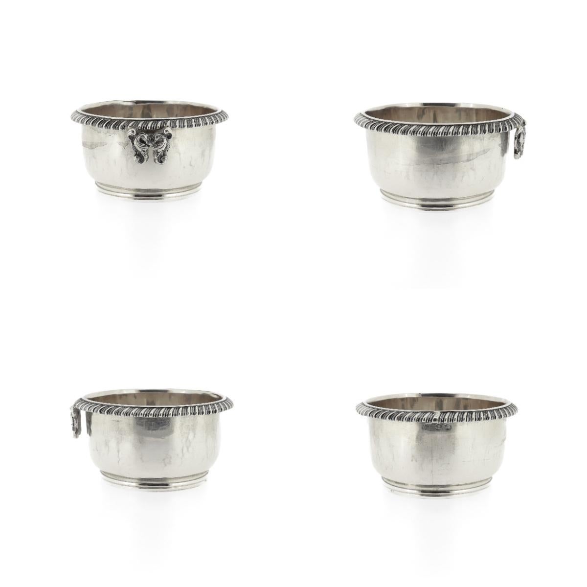 Antico imbuto da vino in argento sterling di George III di Charles Price, 1820 in vendita 9