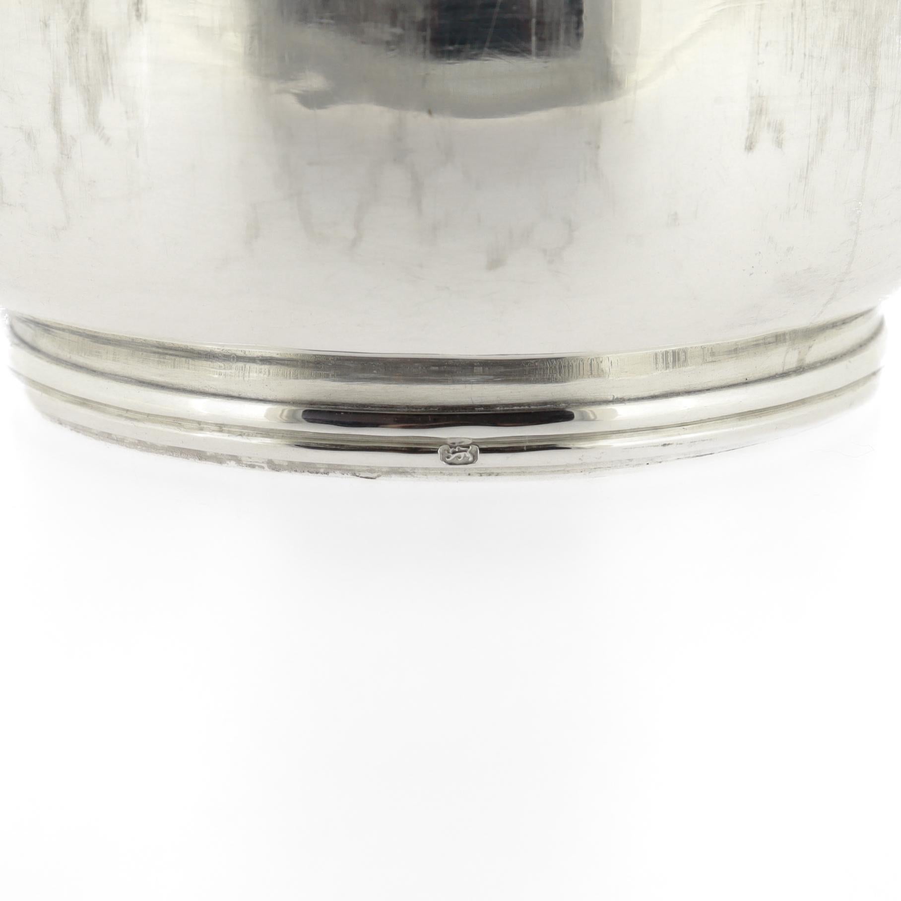 Antico imbuto da vino in argento sterling di George III di Charles Price, 1820 in vendita 11