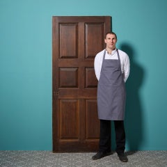 Antique English Georgian 6-Panel Oak Door