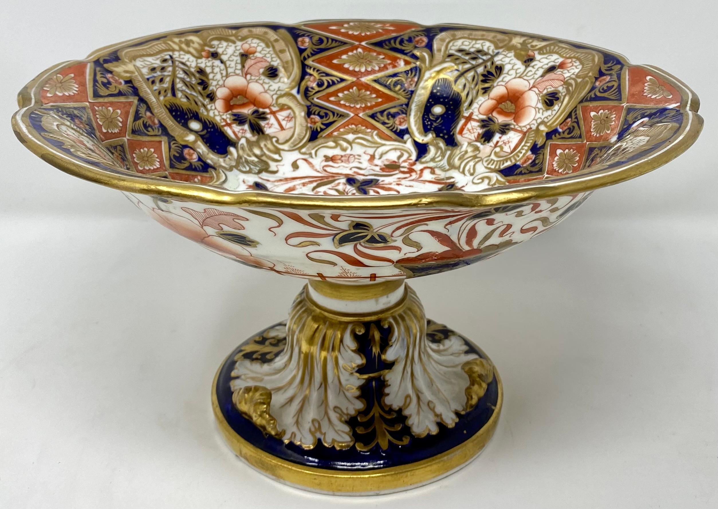 Antique English Georgian Coalport Porcelain 29 Pce Dessert Service, Circa 1810's 5
