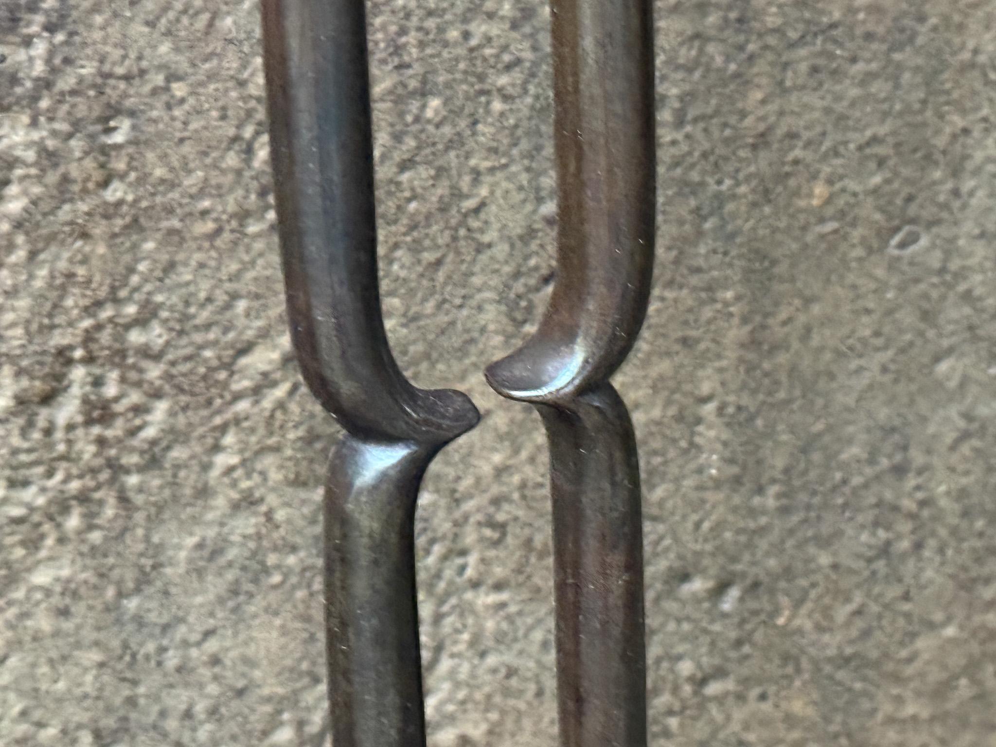 Outils ou outils de cheminée géorgiens anglais anciens, 18e - 19e siècle en vente 3