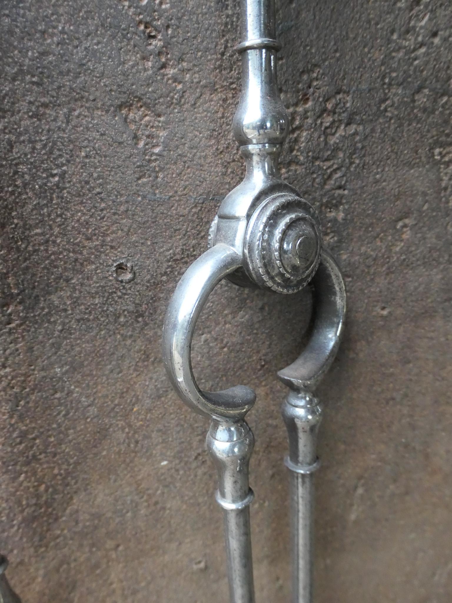 Outils ou outils de cheminée géorgiens anglais anciens, 18e - 19e siècle en vente 5