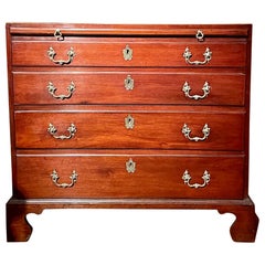 Ancienne commode de garçon anglaise géorgienne en acajou, vers 1820
