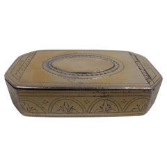 Antique and Vintage Snuff Boxes and Tobacco Boxes - 616 For Sale at 1stDibs