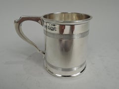 Antique English Georgian Sterling Silver Baby Cup by Walker & Hall