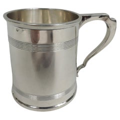 Antique English Georgian Sterling Silver Baby Cup by Walker & Hall