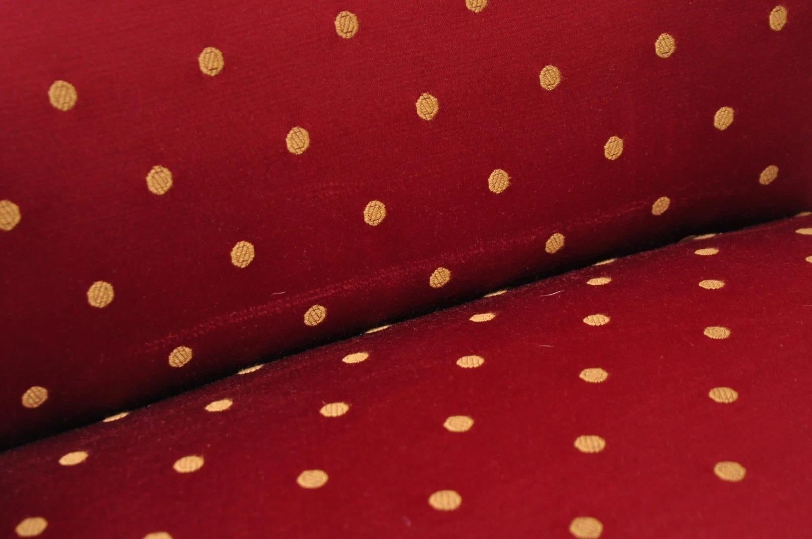 Ancien fauteuil de salon de bibliothèque en acajou rouge sculpté de style géorgien anglais en vente 5