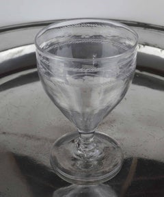 Antique English Georgian Wine Glass