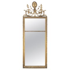 Antique English Giltwood Pier Mirror