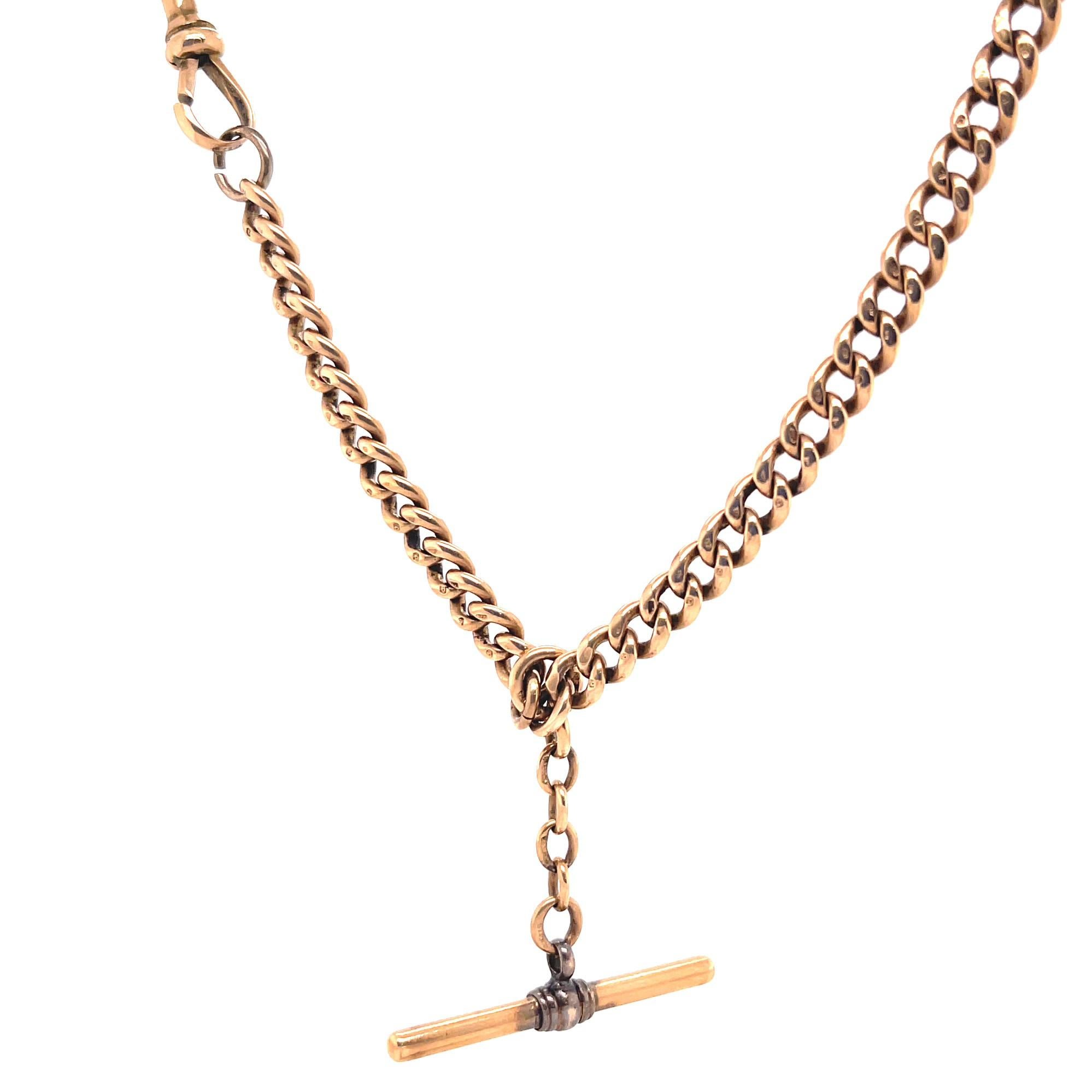 antique gold fob chains