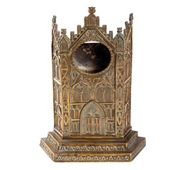 Antique English Gothic Revival Watch Stand