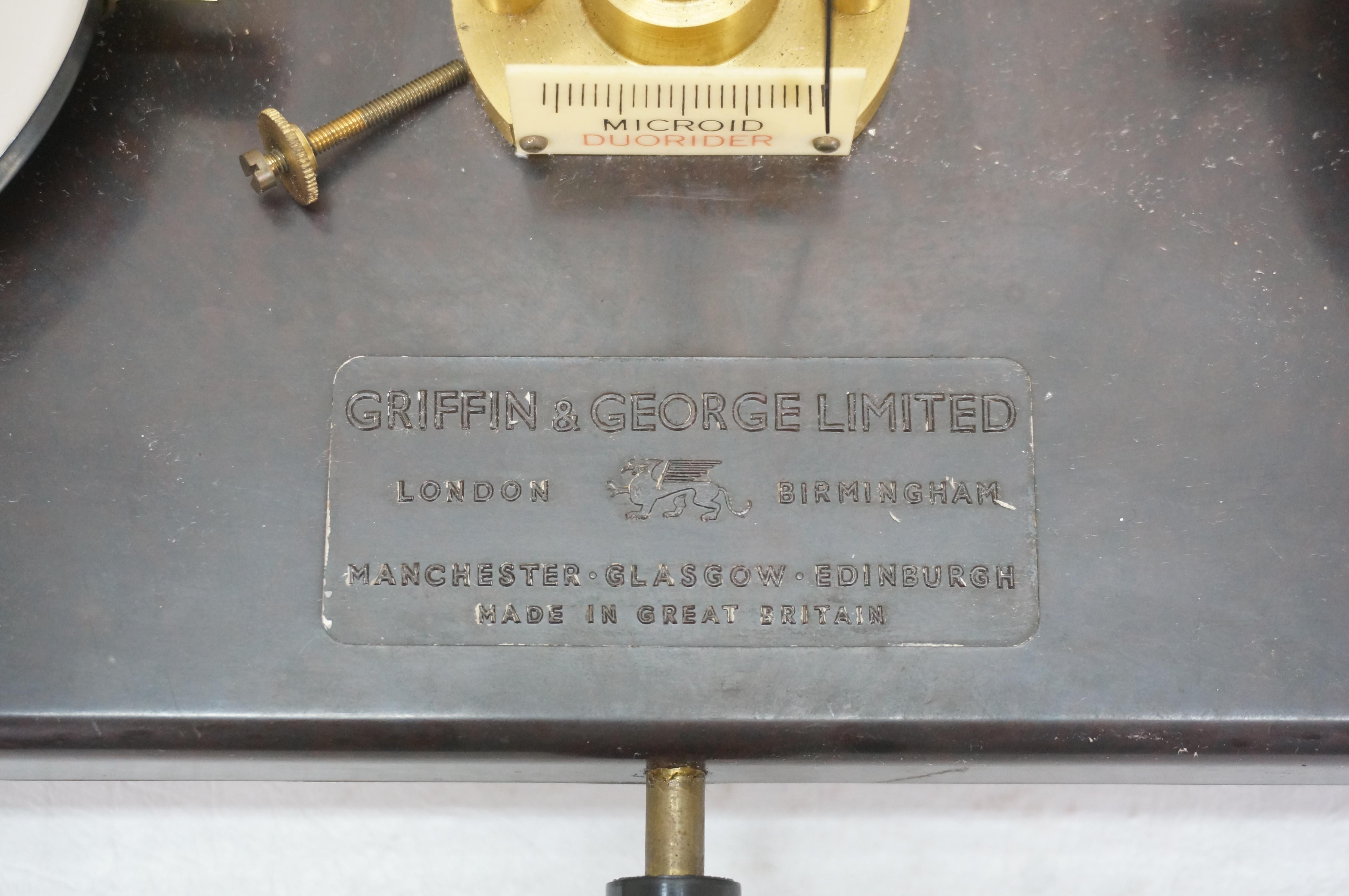 Antique English Griffin & George Cased Laboratory Pharmacy Balance Scale 18