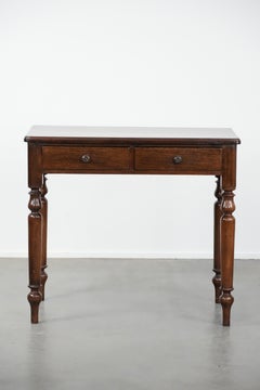 Antique English hallway furniture / side table from the late 19th century