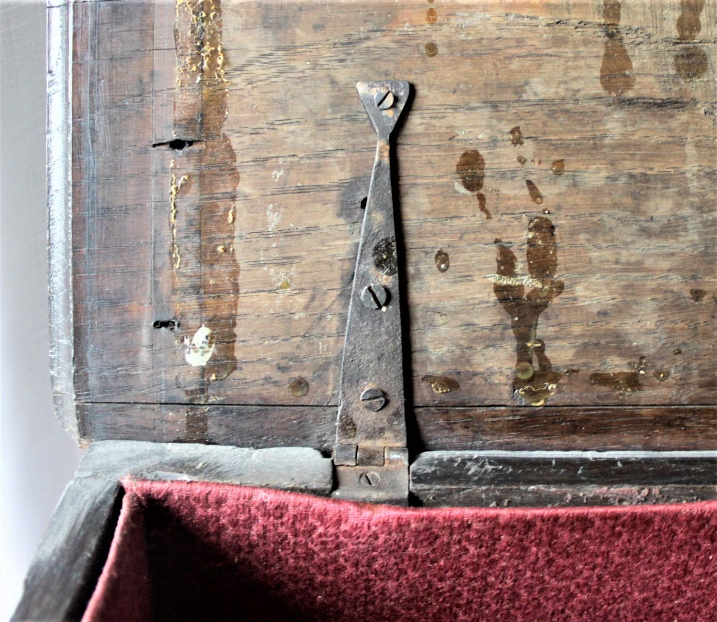Laiton Ancienne commode de mariage ou d'apprenti anglaise fabriquée à la main avec tiroir en vente