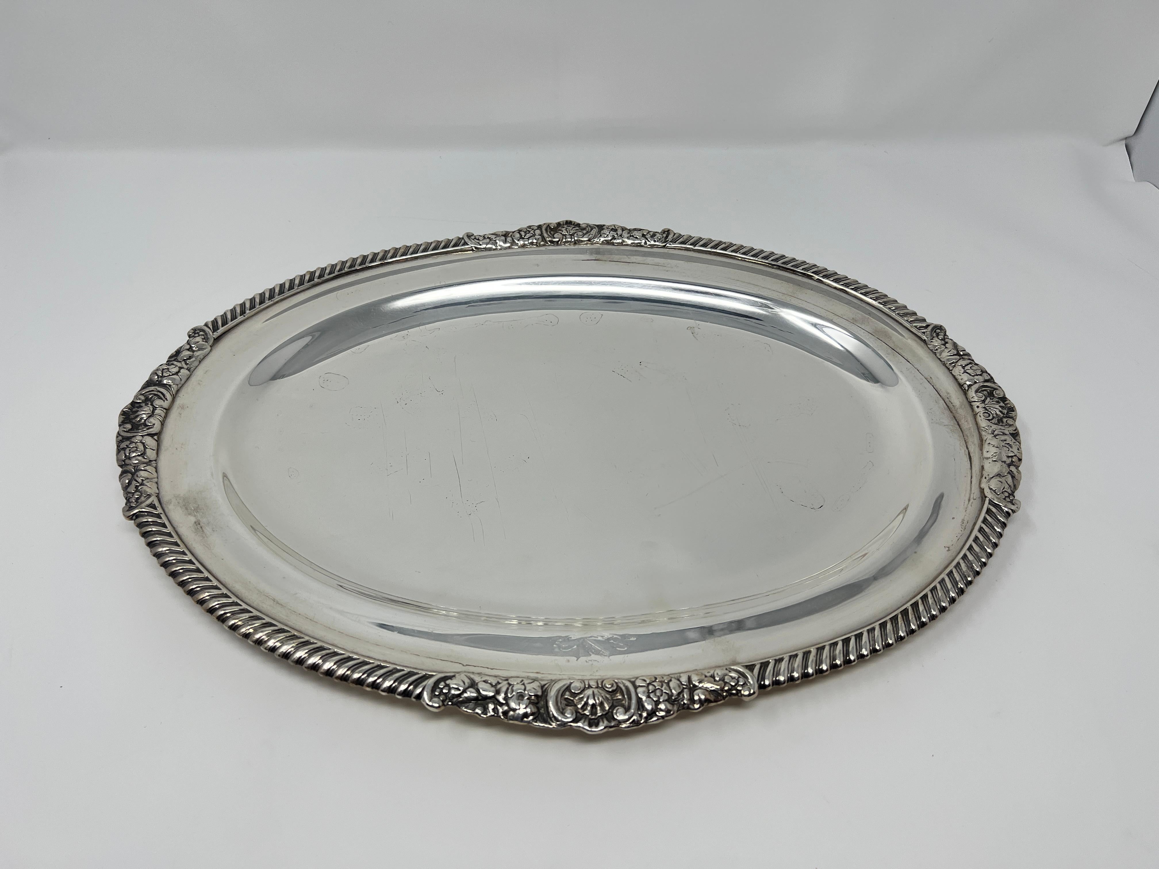 Sheffield Plate Antique English Handsome Sheffield Covered Dish 1870-90 For Sale