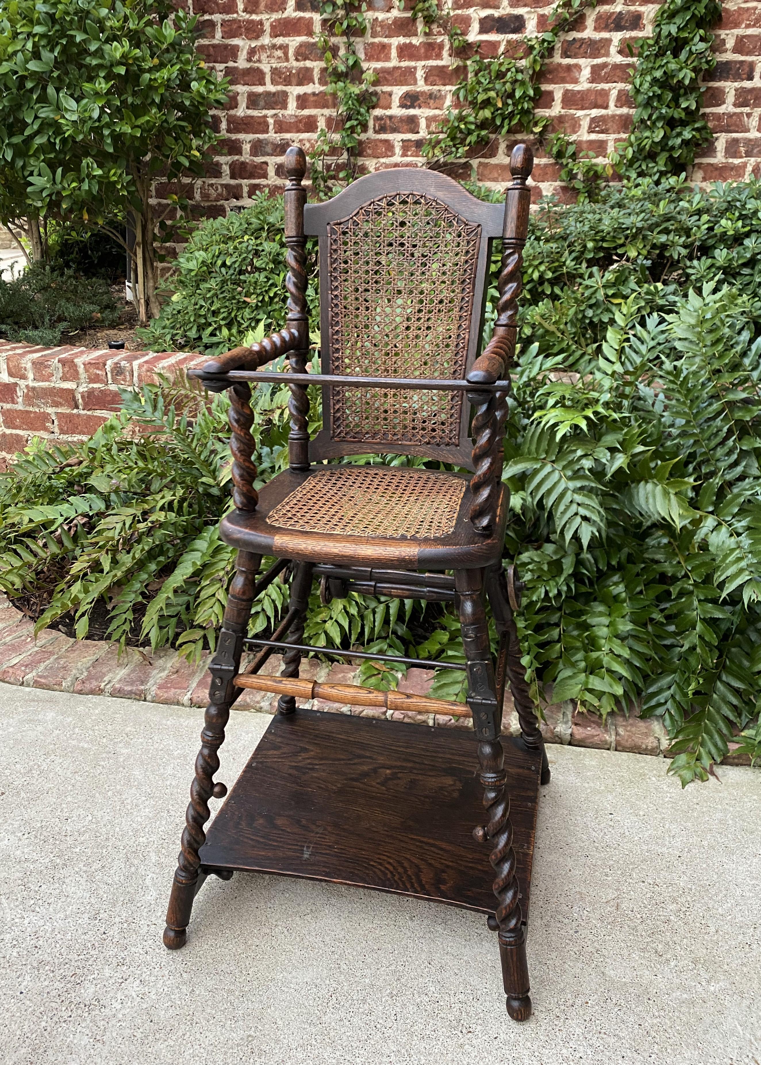 antique high chair