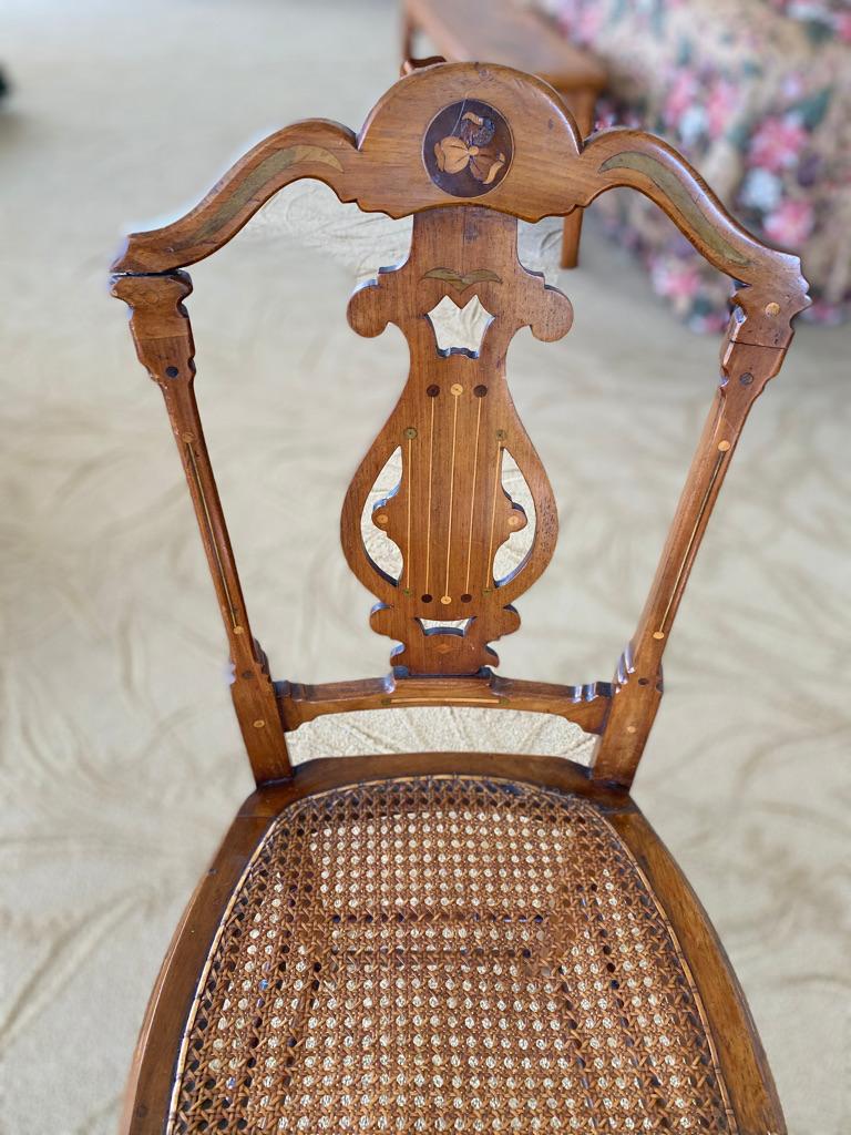 Late Victorian Antique English High Chair For Sale