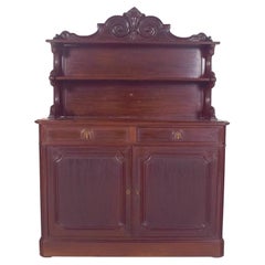 Antique English High Rise Sideboard