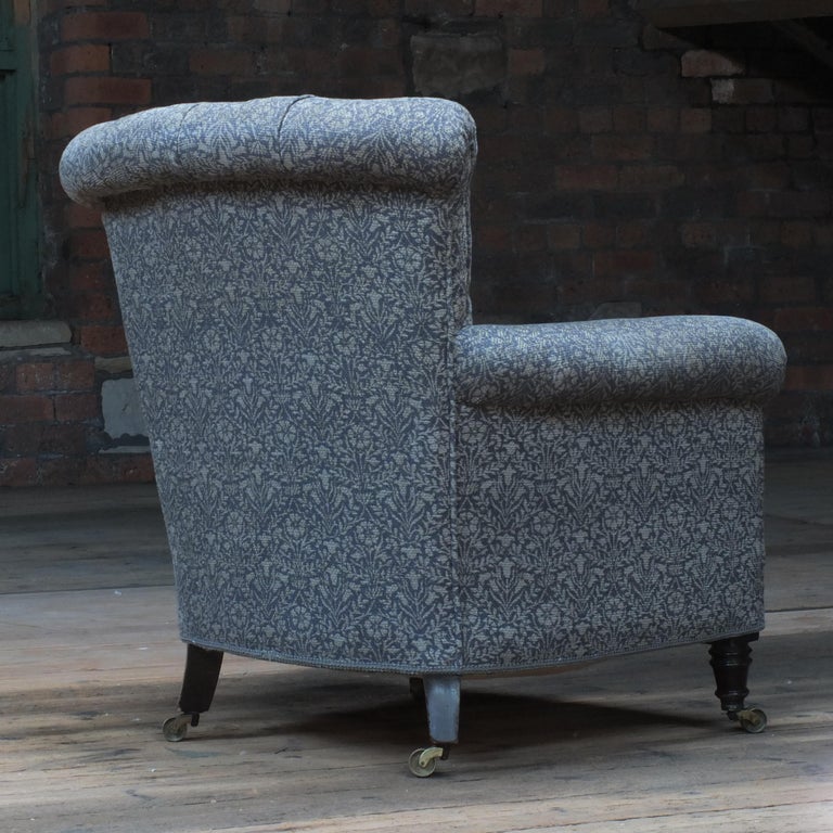 Antique English Howard and Sons Style Armchair at 1stDibs howard