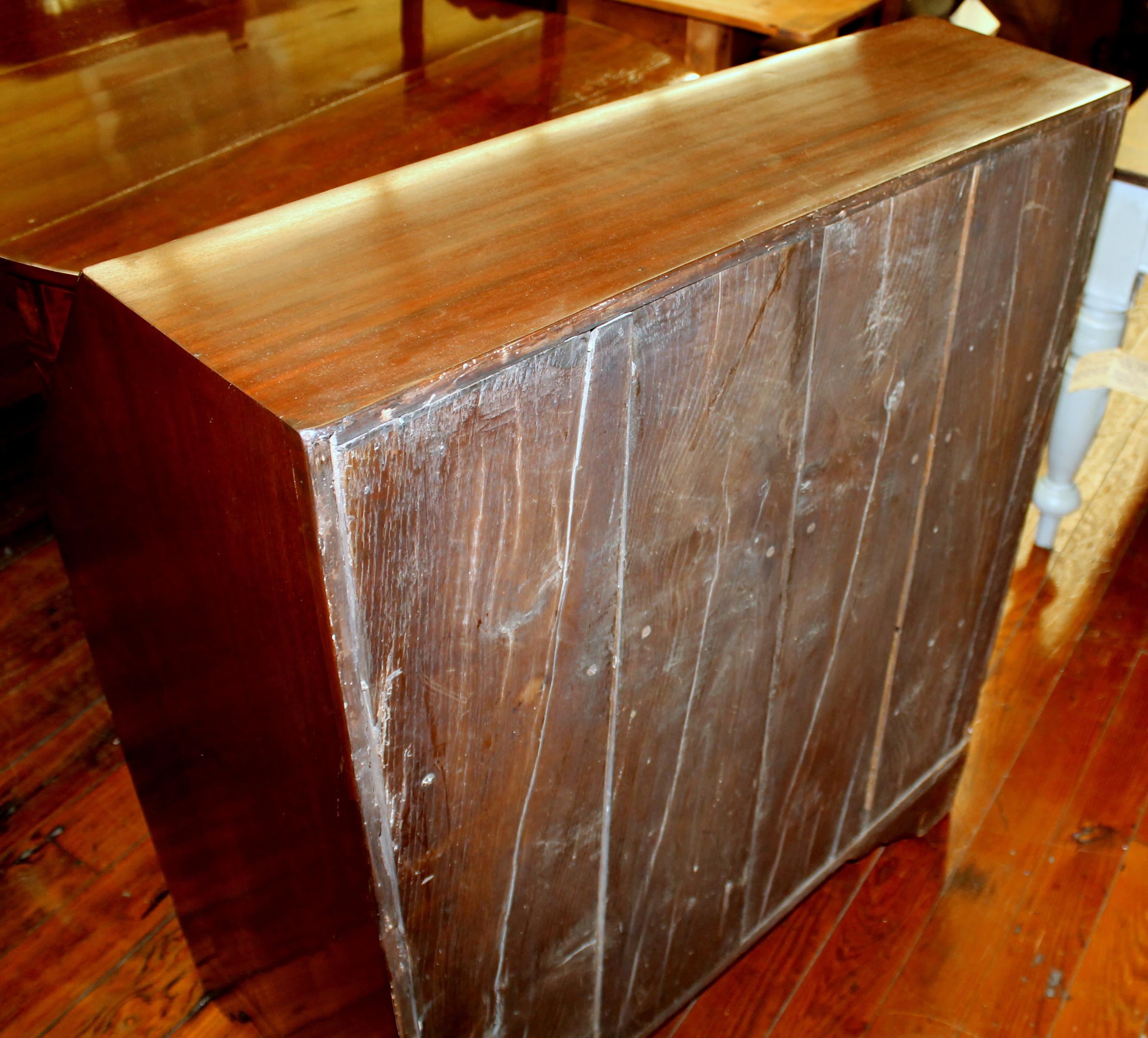 Antique English Inlaid Mahogany George III Slant-Front Bureau, Superb Interior 11