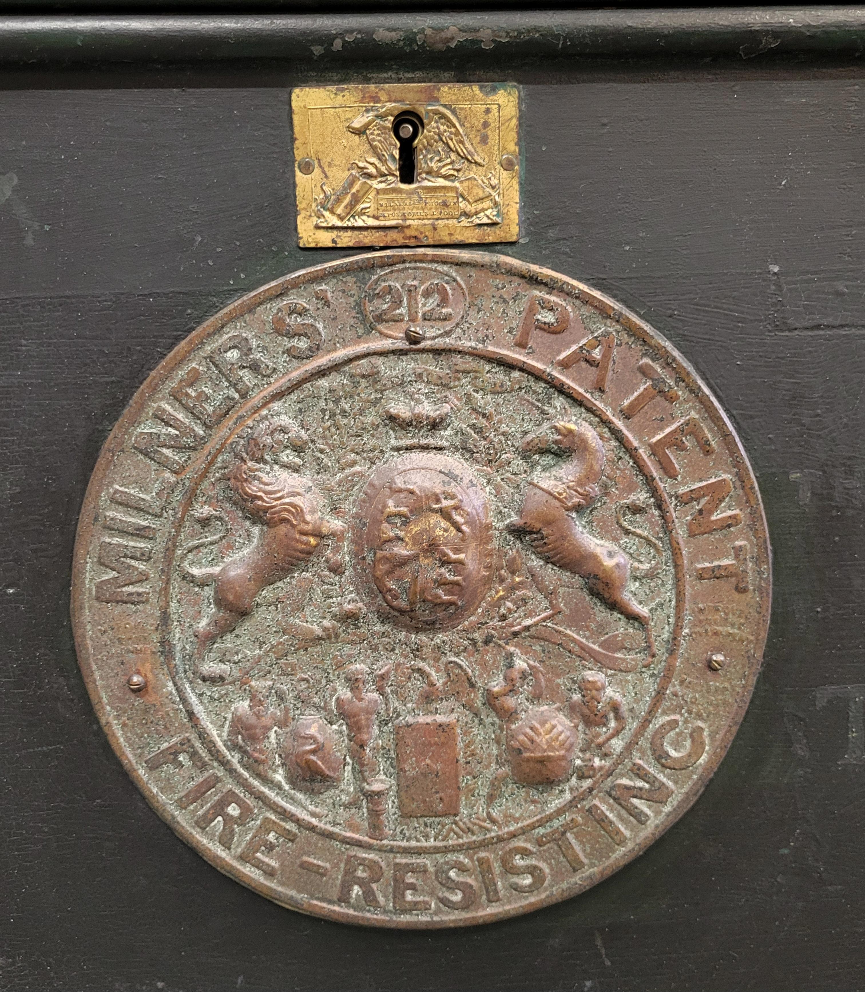 milners patent fire resisting safe