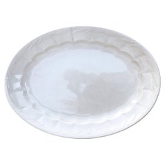 Antiker englischer Eisensteinteller