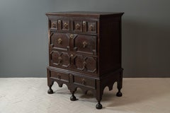 Antique English Jacobean Oak Chest