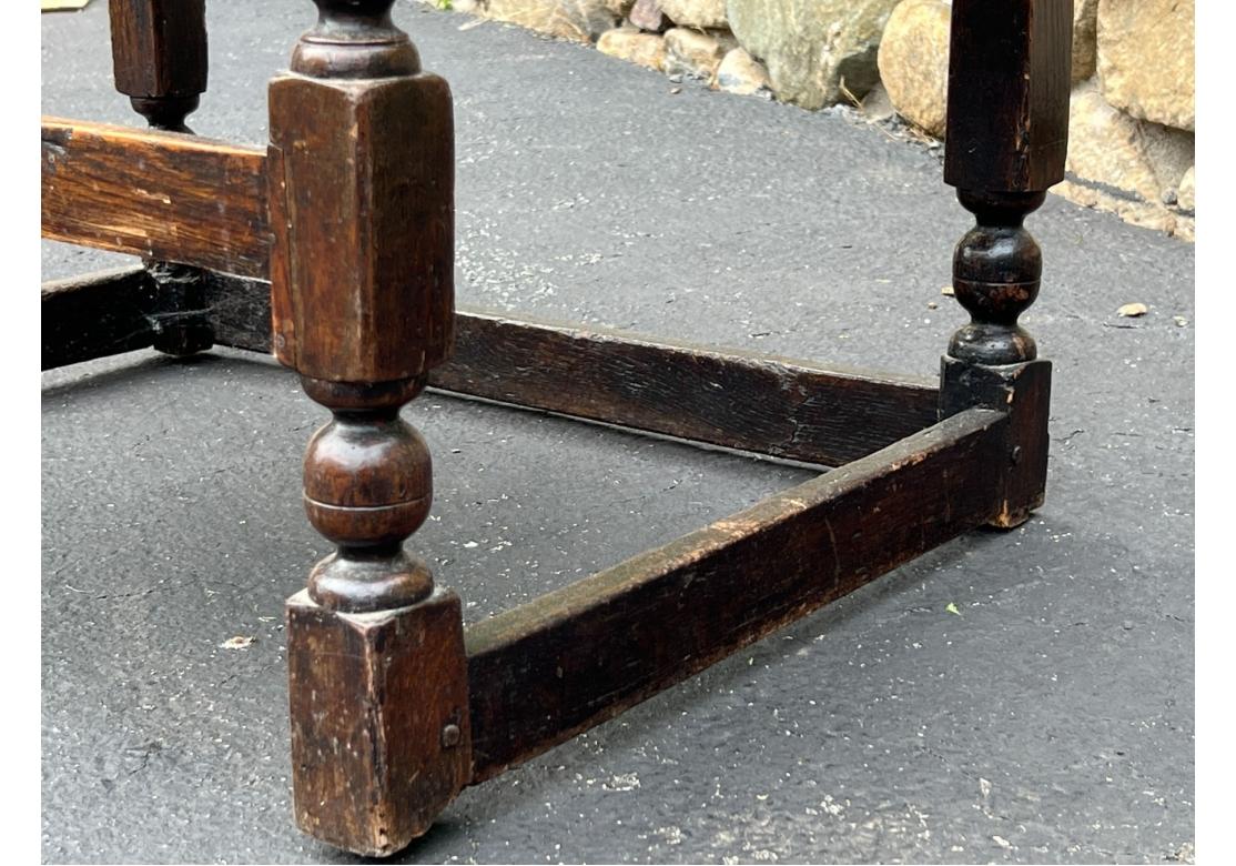 Antique English Jacobean Tavern Table Ca. 1700-1730 For Restoration For Sale 2