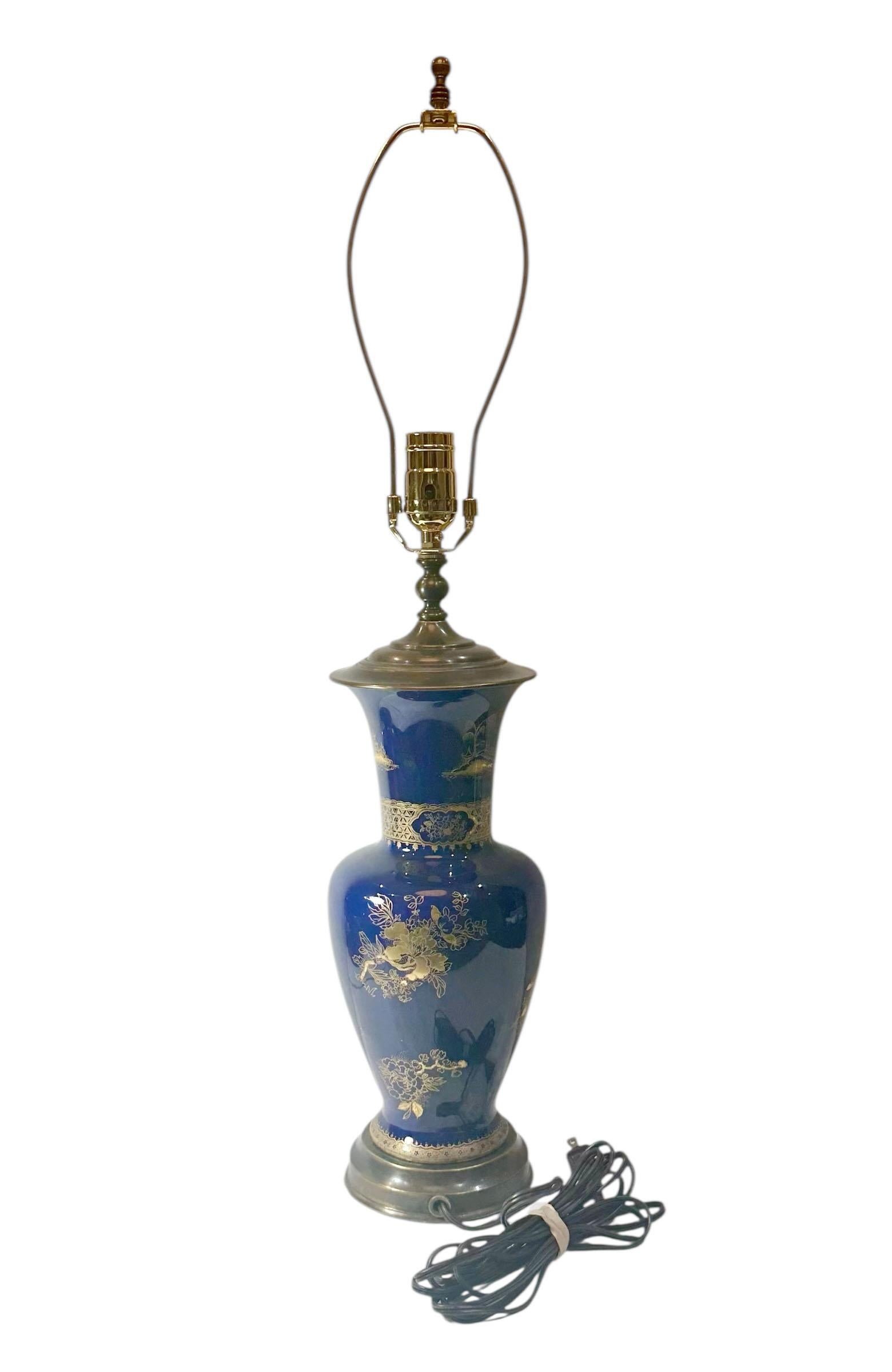 Lampe anglaise ancienne en vente 1