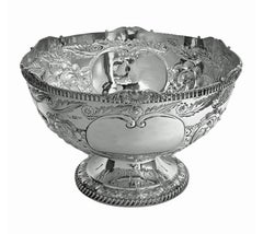 Antique English large Sterling Silver Bowl 1895 Atkin Bros
