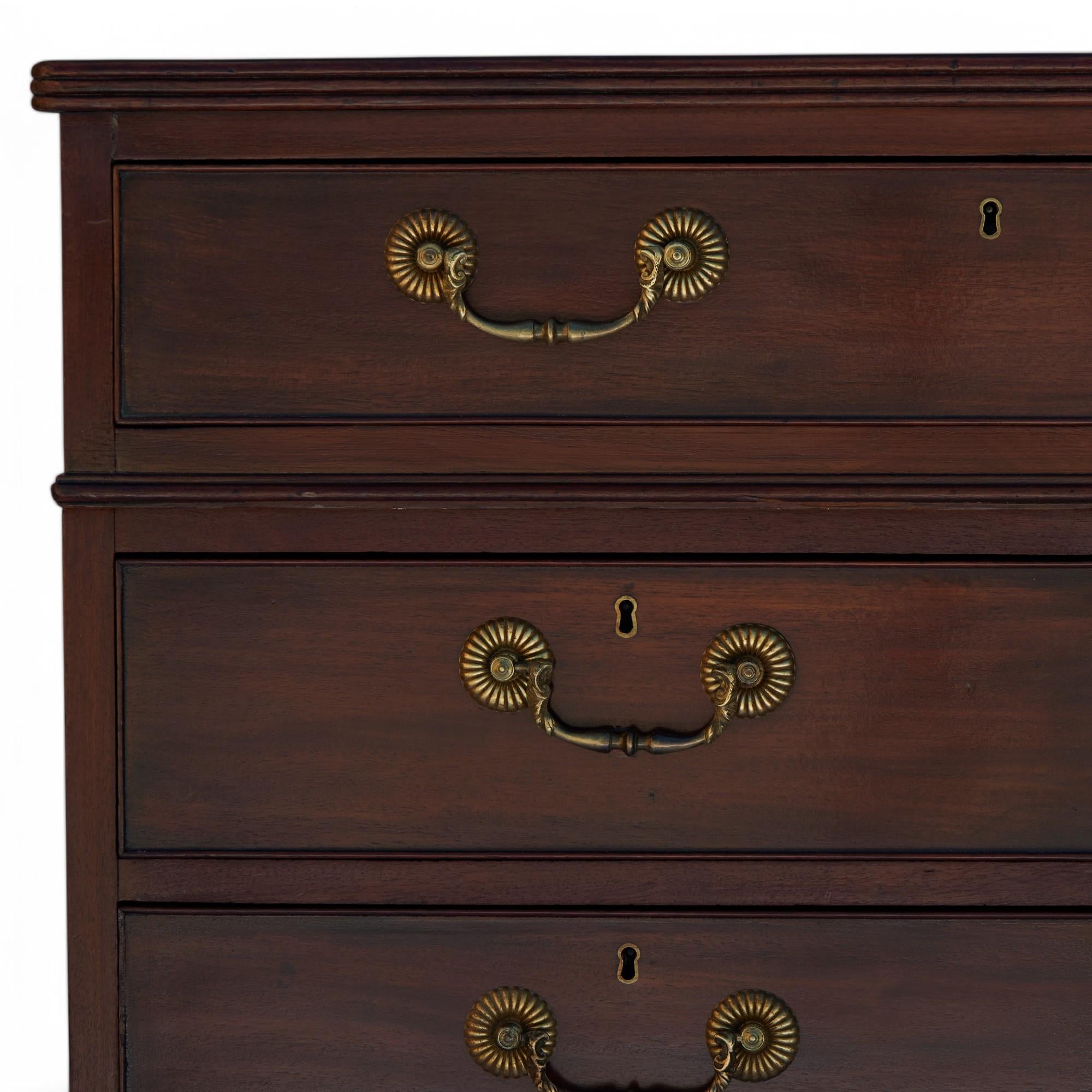 Antique English Leather Top Partners Desk In Good Condition In Palm Beach, FL