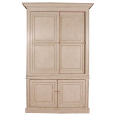 Antique English Linen Cupboard