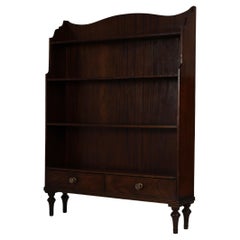 Antica libreria o Etagere inglese in mogano